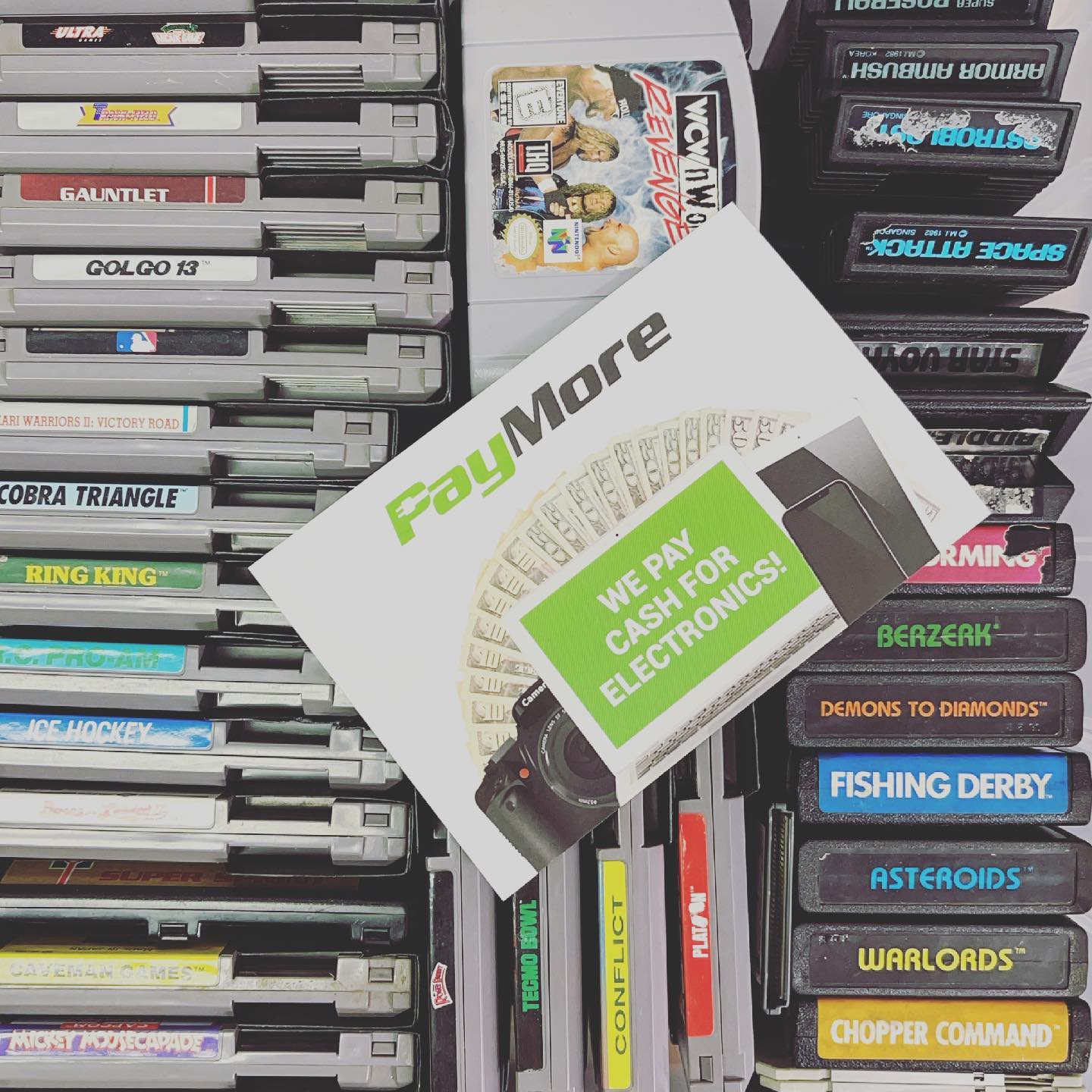 PayMore Stores® Bargain Bin Video Games 6 for $49.99 SNES NES PS5 + More!