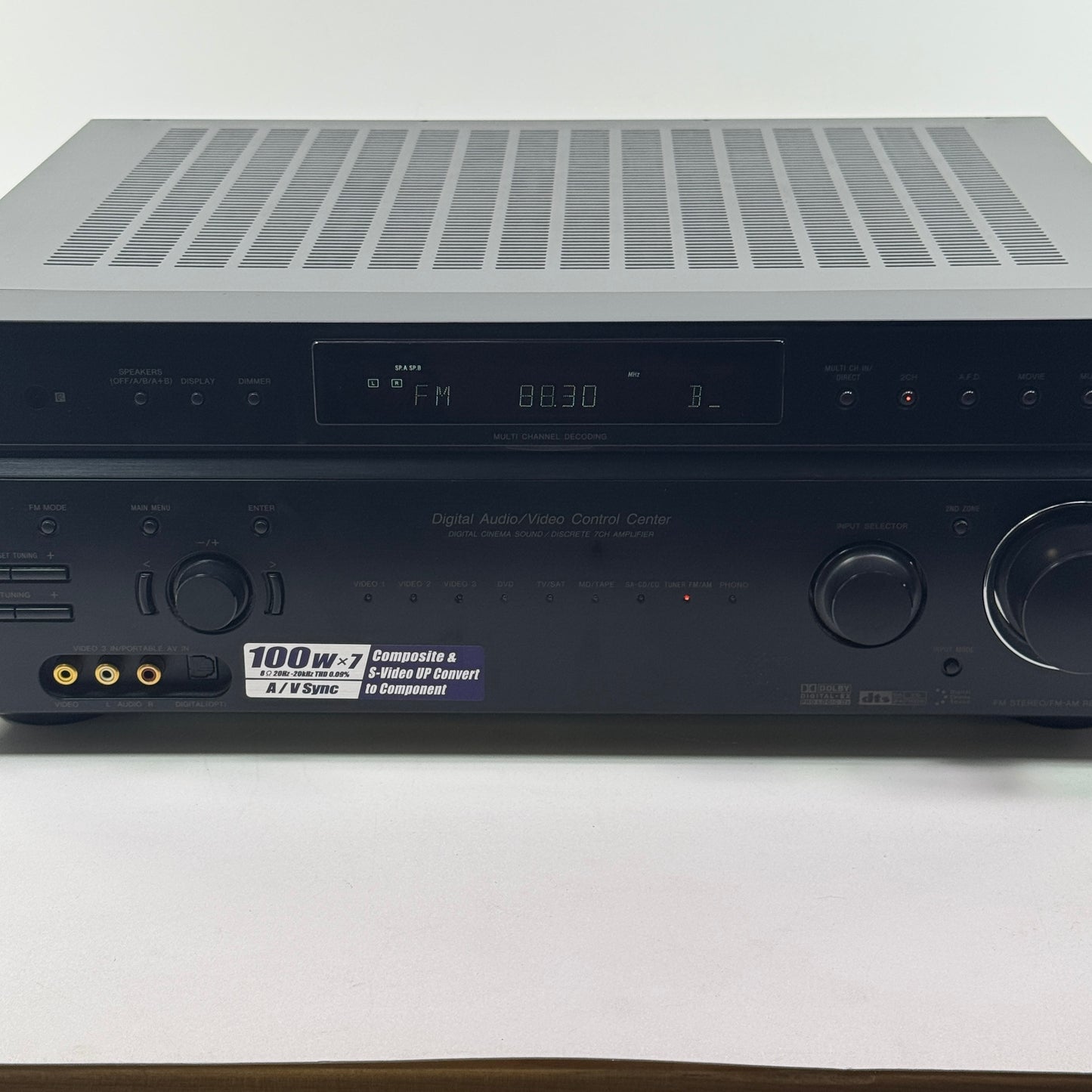 Sony STR-DE898 100W 8-16 ohm 7 Channel Stereo Receiver AMPG1US1BLK