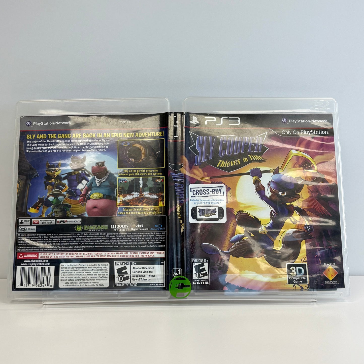 Sly Cooper: Thieves In Time (Sony PlayStation 3 PS3, 2013)