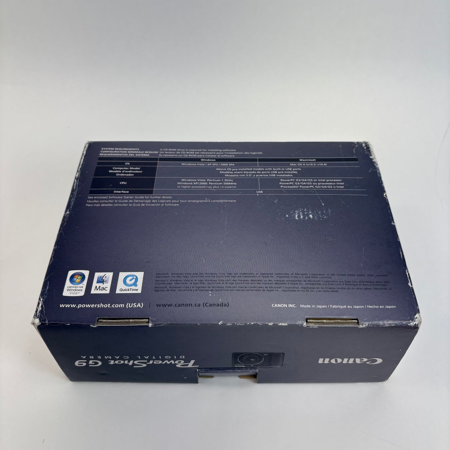 Canon PowerShot G9 12.1MP Compact Digital Camera 6261 Shutter Count