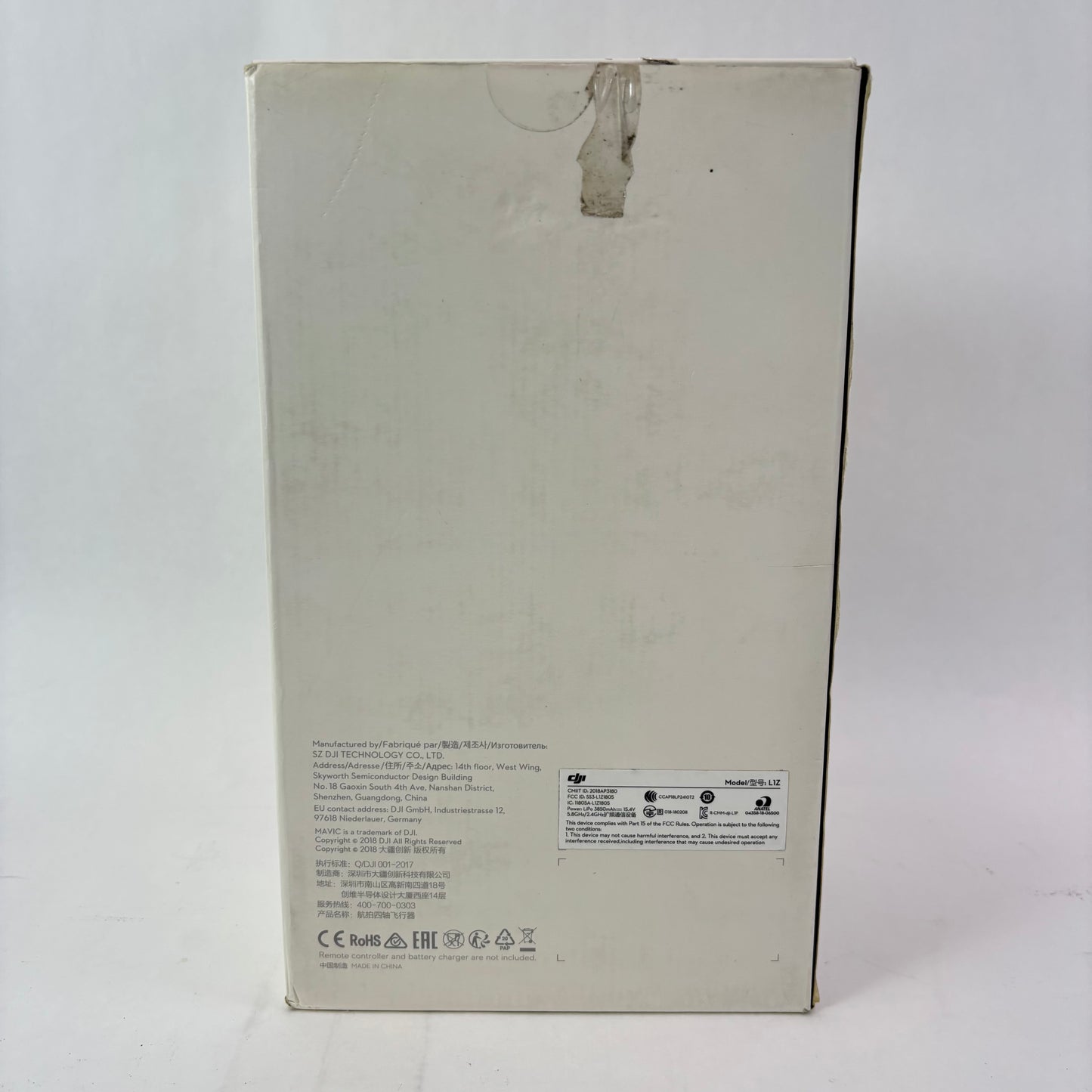 DJI Mavic 2 Zoom Camera Drone L1Z