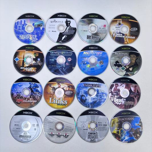Lot of 34 Original Xbox Games (PAL) - Sports, FPS, Fighting, GTA, and More