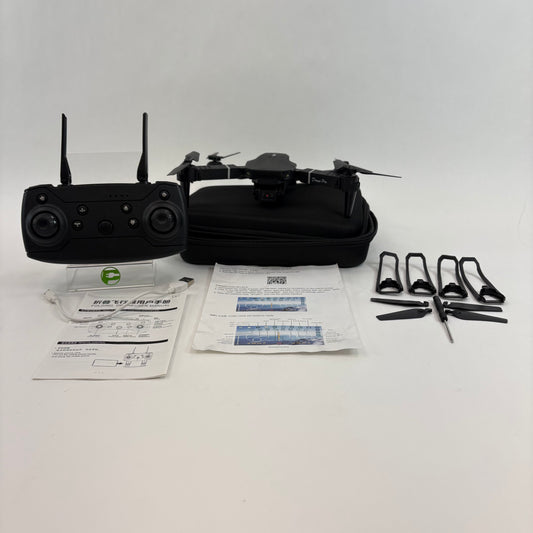 BKY Folding Drone Pro & Accessories in Case Bundle