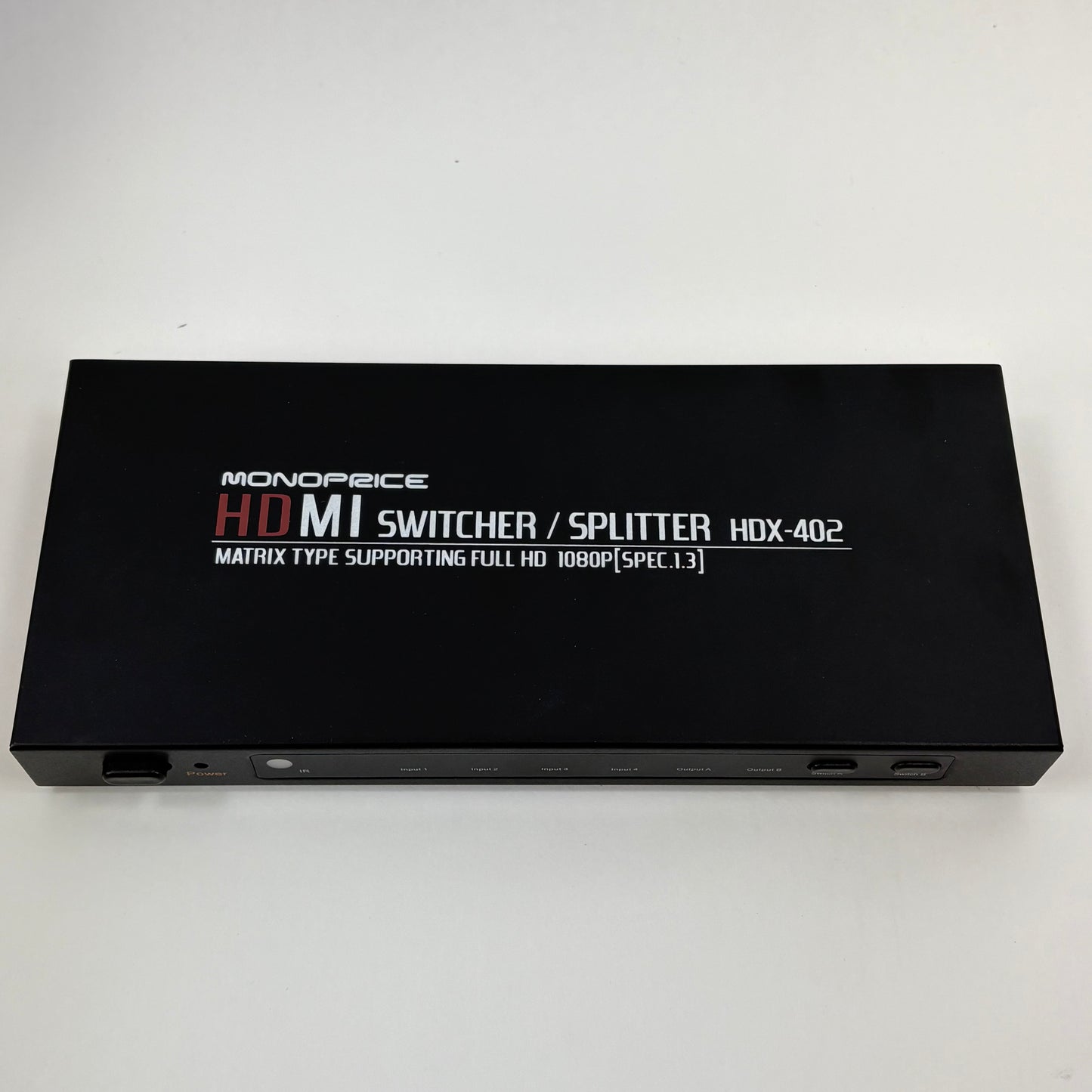New MonoPrice HDMI Switcher / Splitter 4-Port HDX-402