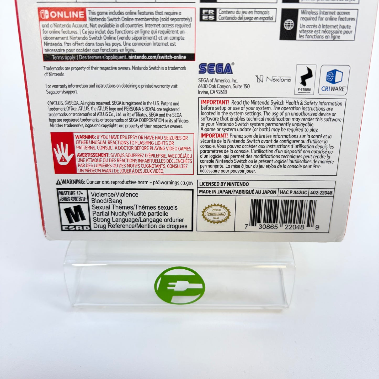 Persona 5 Royal [Steelbook Edition] (Nintendo Switch, 2022)