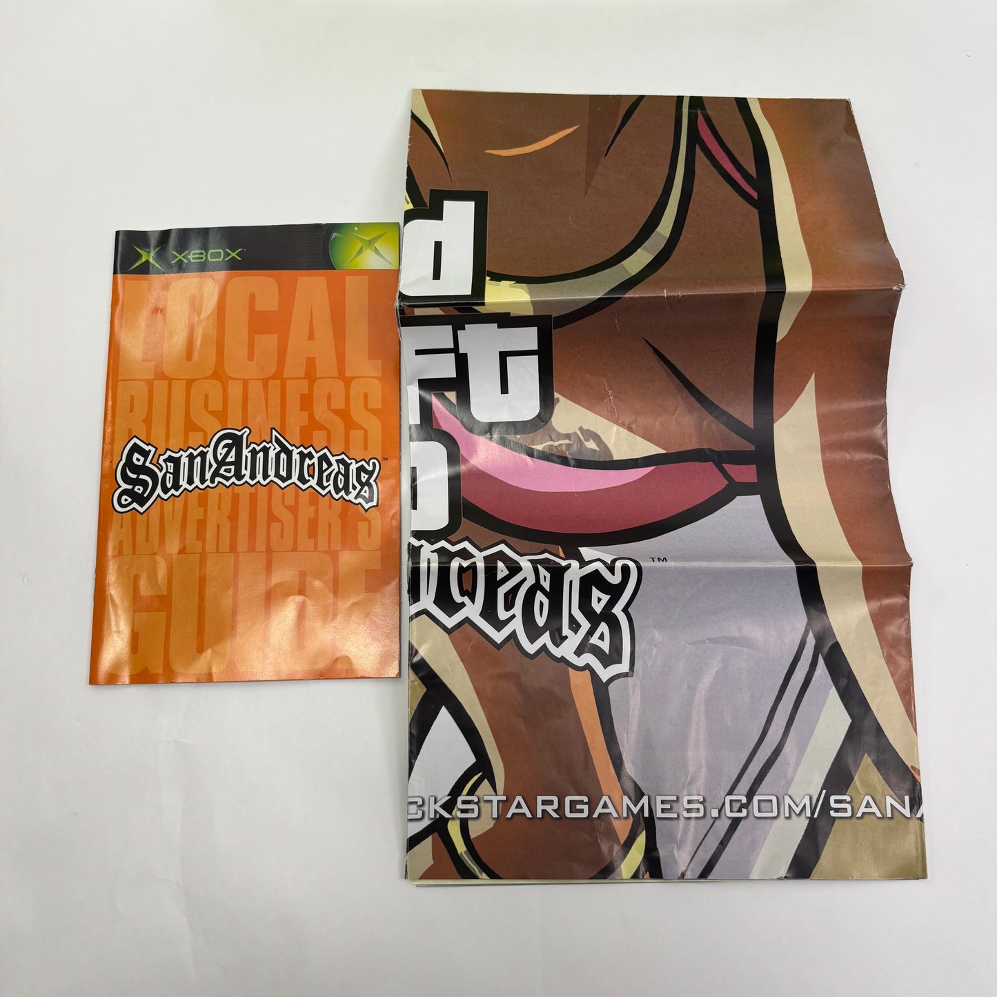 Grand Theft Auto San Andreas (Microsoft Xbox, 2005)