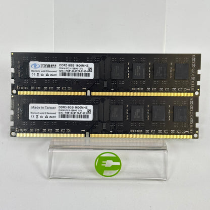 TXRUI DIMM-PC3-12800 16GB (2x8GB) RAM DDR3 1600MHz