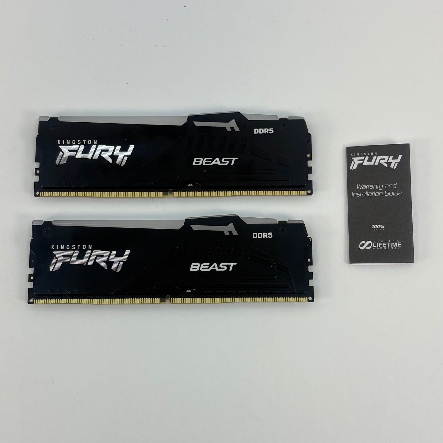 New Kingston FURY Beast 32GB (2x16GB) RAM DDR5 5600MHz KF556C36BBEAK2-32