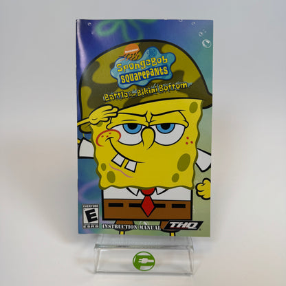 SpongeBob SquarePants: Battle for Bikini Bottom (Sony PlayStation 2 PS2, 2003)