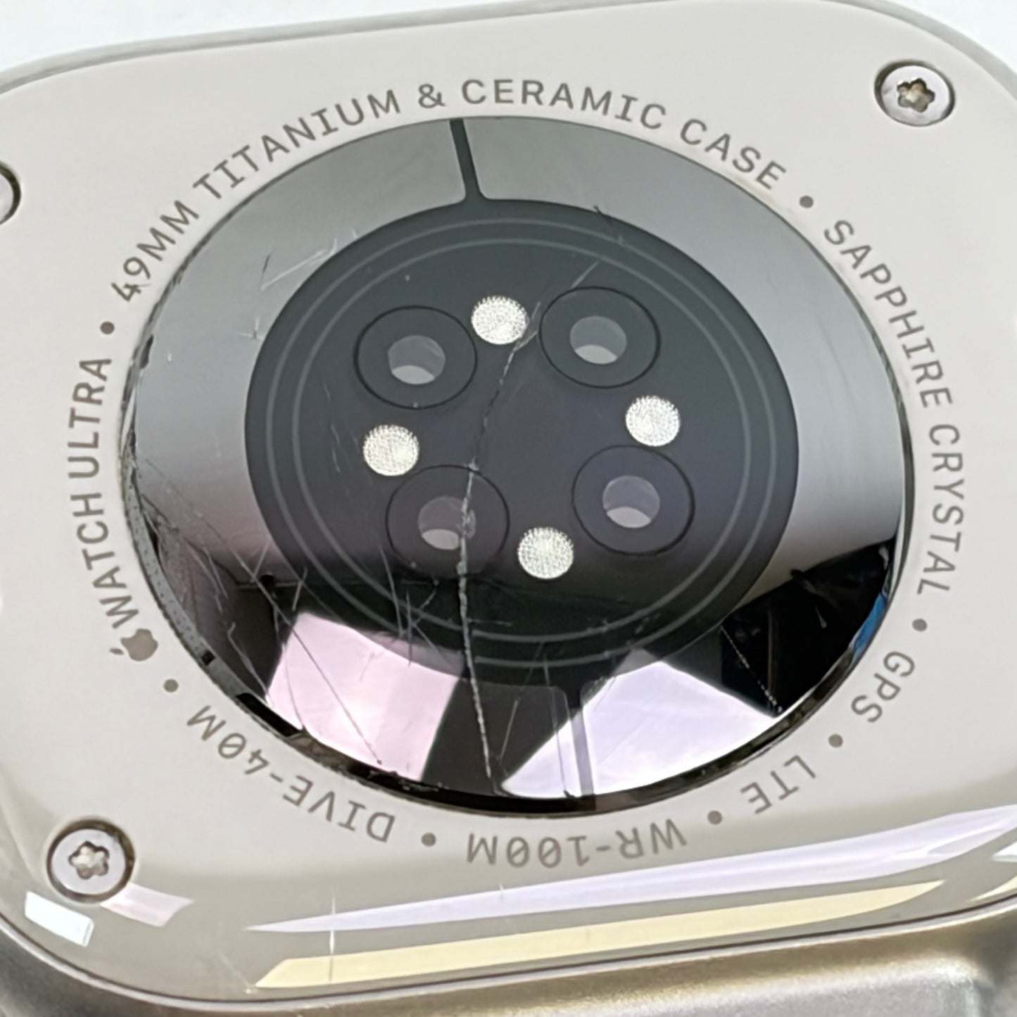 Unlocked Apple Watch Ultra 49MM Natural Titanium