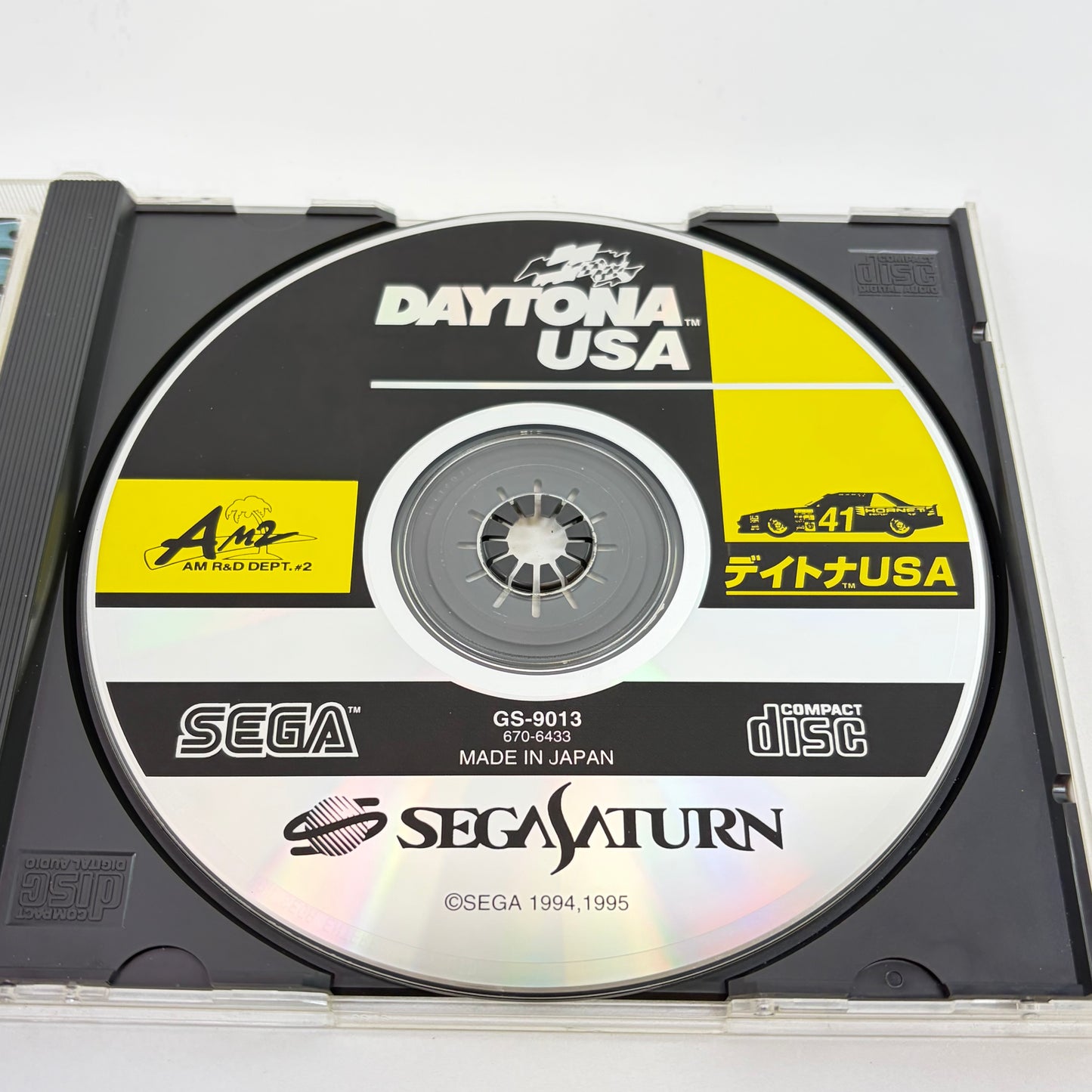 Lot of 2 Sega Saturn Driving Games: Gran Chaser and Daytona USA Japan