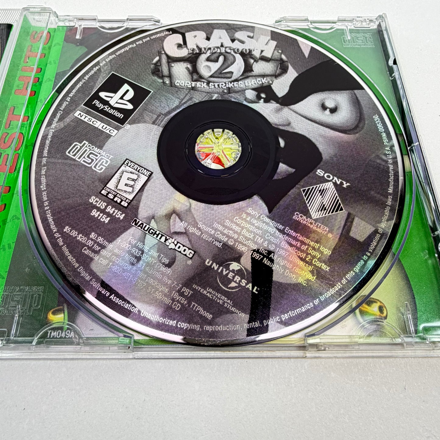 Lot of 2 Sony PlayStation 1 PS1 Crash Bandicoot Games