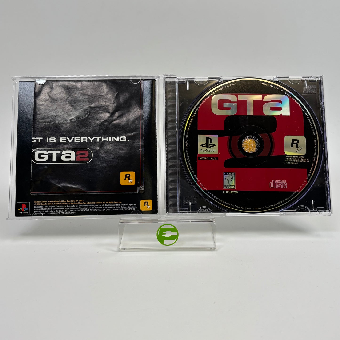Grand Theft Auto 2 With Case and Manual (Sony PlayStation 1 PS1)