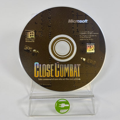 Close Combat I, III (w/Official Strategy Guide), and IV for PC (No Case)