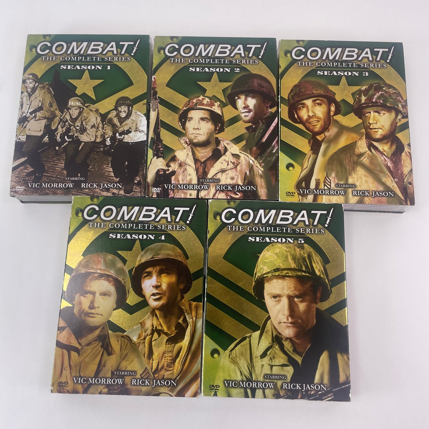 COMBAT the Complete Series Seasons 1-5 - (DVD 40 Disc Box Set)