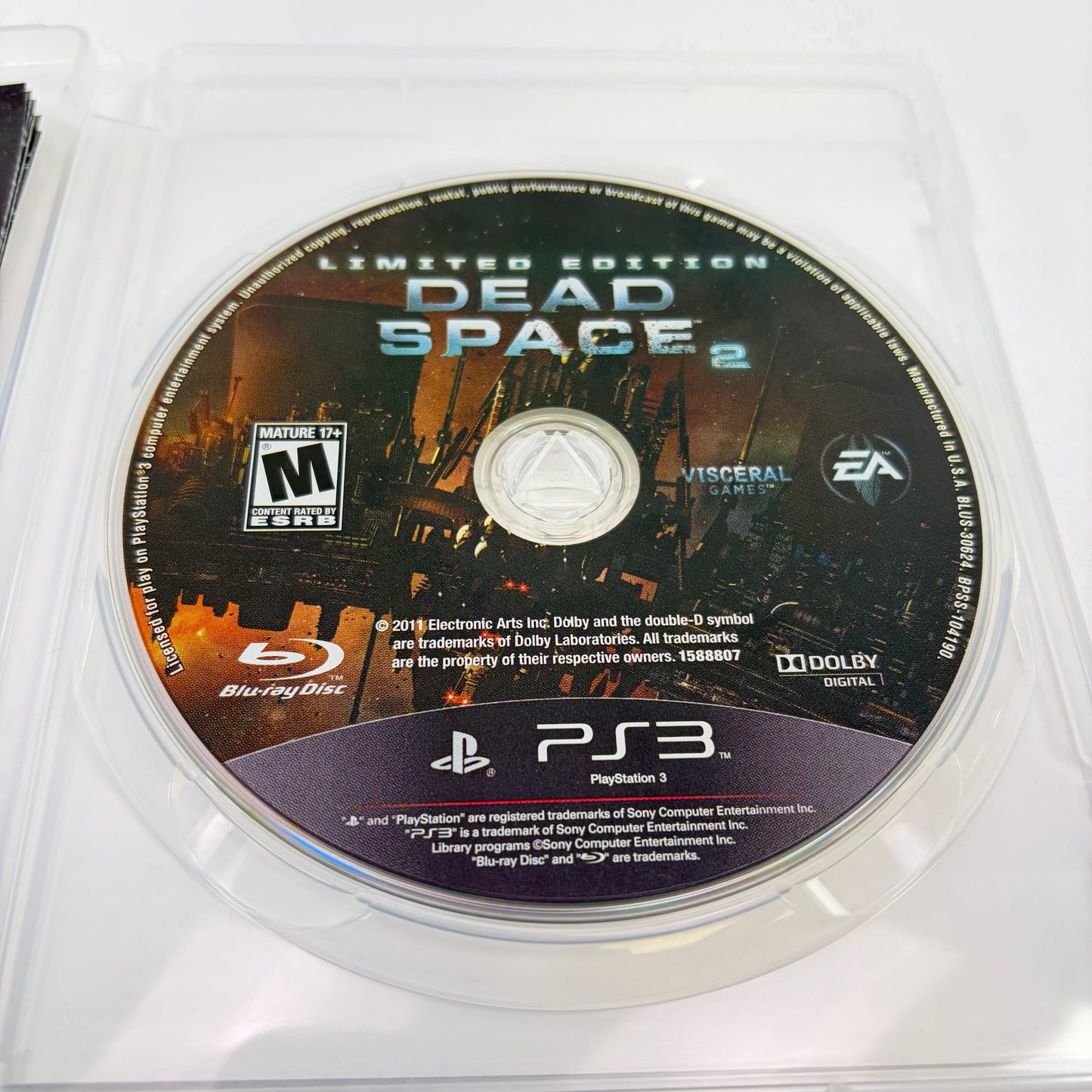 Lot of 3 Sony PlayStation 3 PS3 Dead Space Games