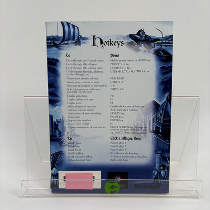 Age of Empires I & II + Expansions for PC with Strategy Guides (No Case)