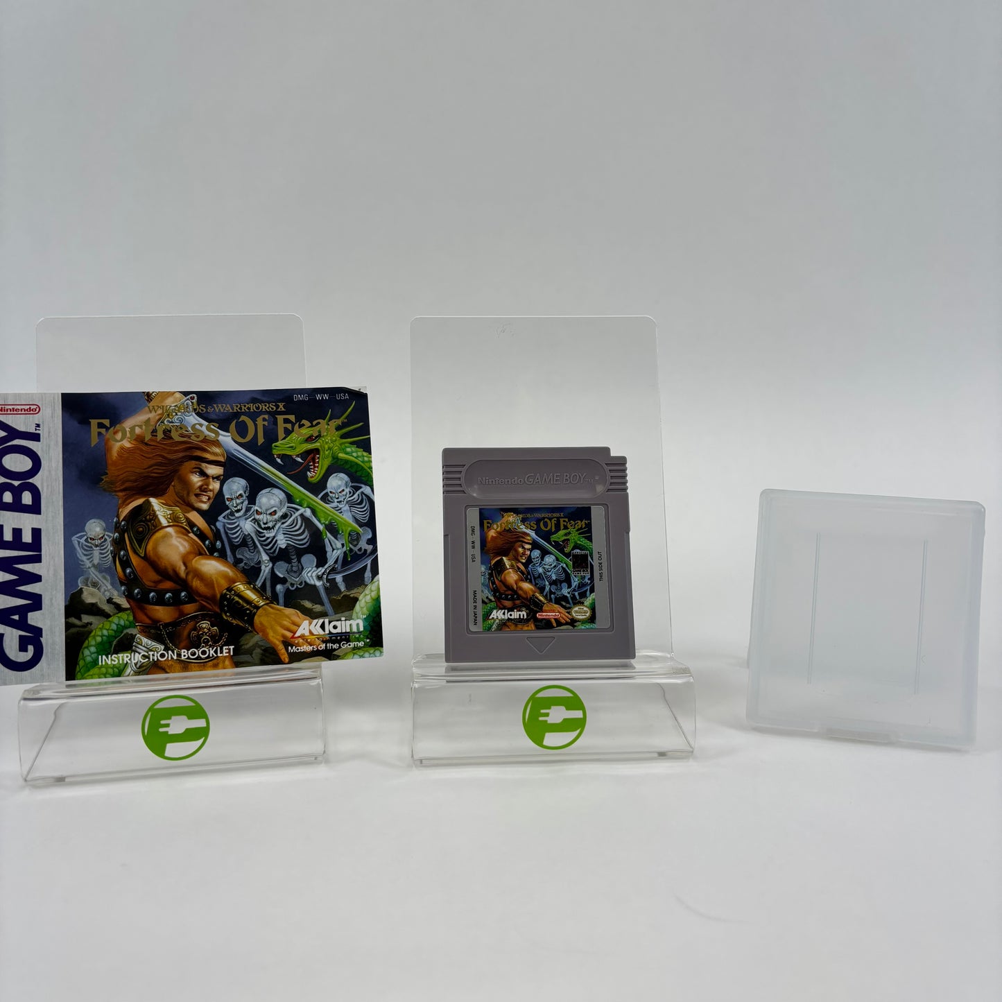 Wizards & Warriors X Fortress Of Fear (Nintendo GameBoy, 1990) Tested works