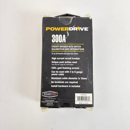 New Power Drive Plus 2000W Power Inverter PWD2000P + Install Kit Circuit Breaker