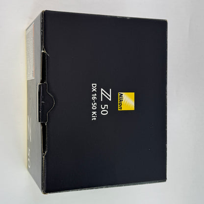 Nikon Z50 Dx 16-50 KIt 20.9MP Mirrorless Camera
