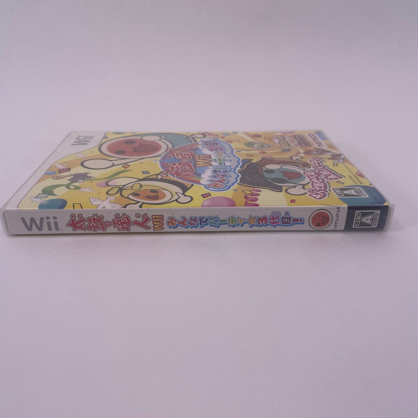 Taiko no Tatsujin Miinna de Party 3daime Bundled (Nintendo Wii, 2010) Drum set
