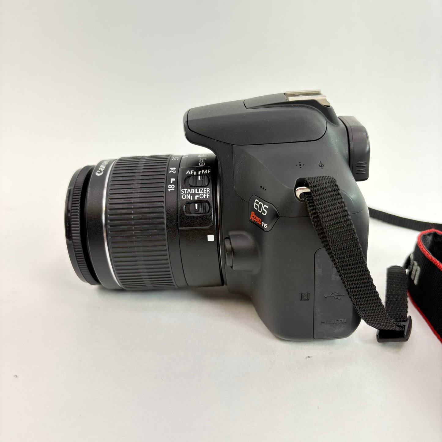 Canon EOS Rebel T6 18.0MP Digital SLR DSLR Camera Canon EF 75-300mm