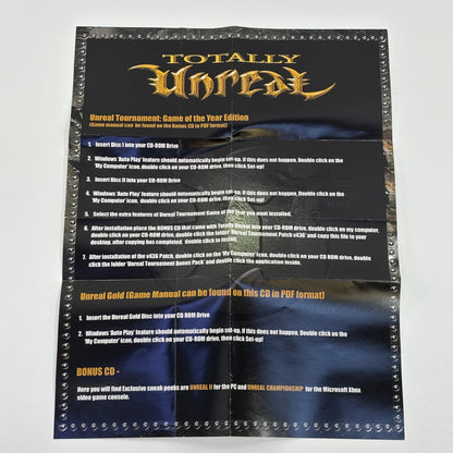 Totally Unreal (PC, 2001) and Quake III Arena (PC, 1999) w/Strategy Guide