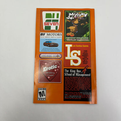 Grand Theft Auto San Andreas (Microsoft Xbox, 2005)