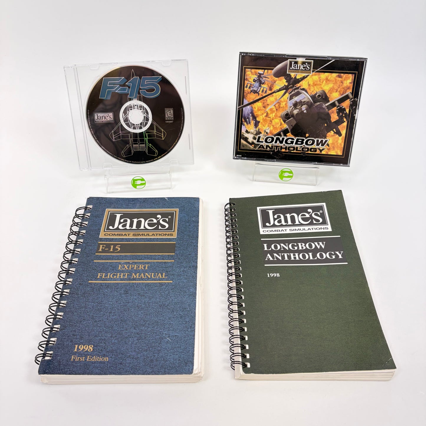 Lot of 2 PC Jane's Combat Simulation Games