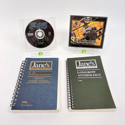 Lot of 2 PC Jane's Combat Simulation Games