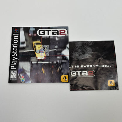 Grand Theft Auto 2 With Case and Manual (Sony PlayStation 1 PS1)