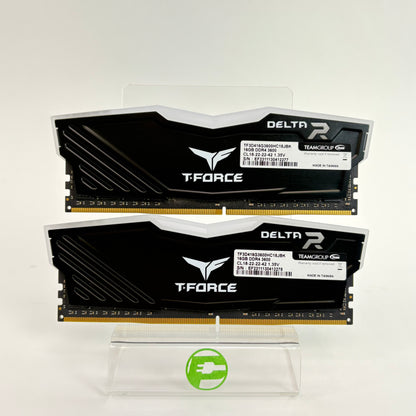 TeamGroup T-Force Delta RGB 32GB (2x16GB) RAM DDR4 3600MHz TF3D416G3600HC18JBK