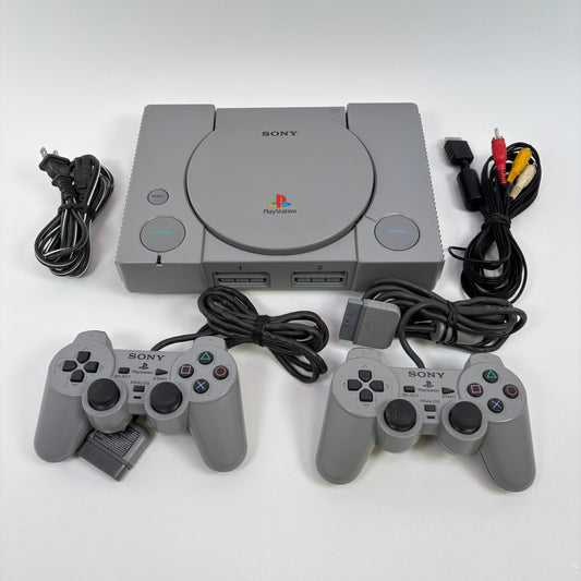 Sony PlayStation 1 PS1 Gray Console Gaming System SCPH-7501