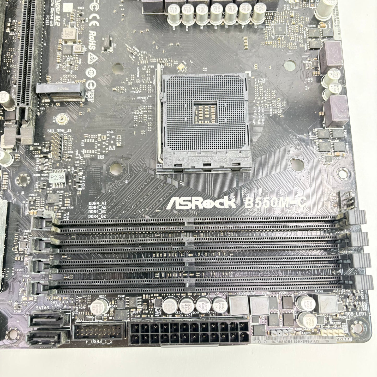 AsRock B550M-C AM4 mATX AMD DDR4 Motherboard