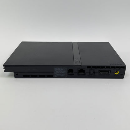 Sony PlayStation 2 Slim PS2 Black Console Gaming System SCPH-70012 w/Accessories