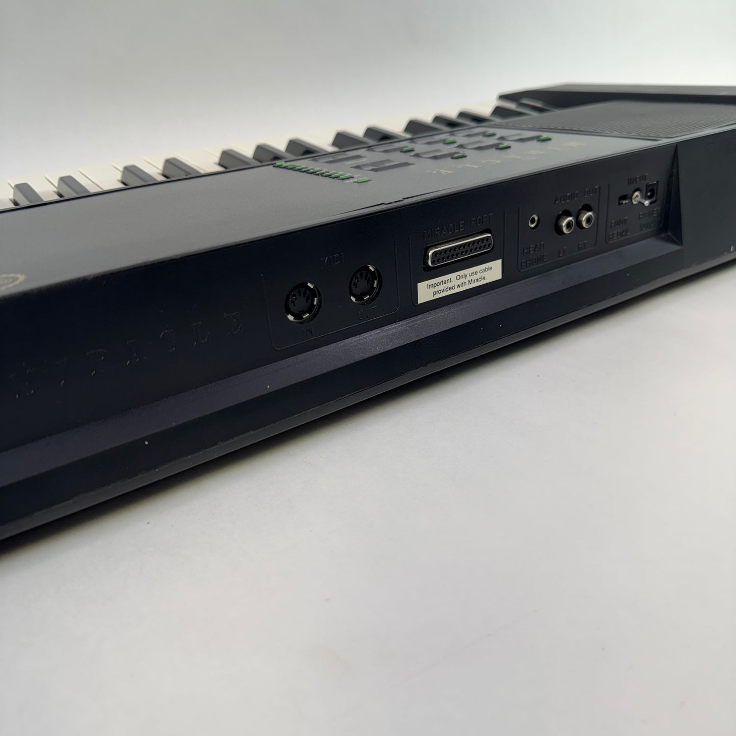 Nintendo NES Miracle Piano Black with User's Guide