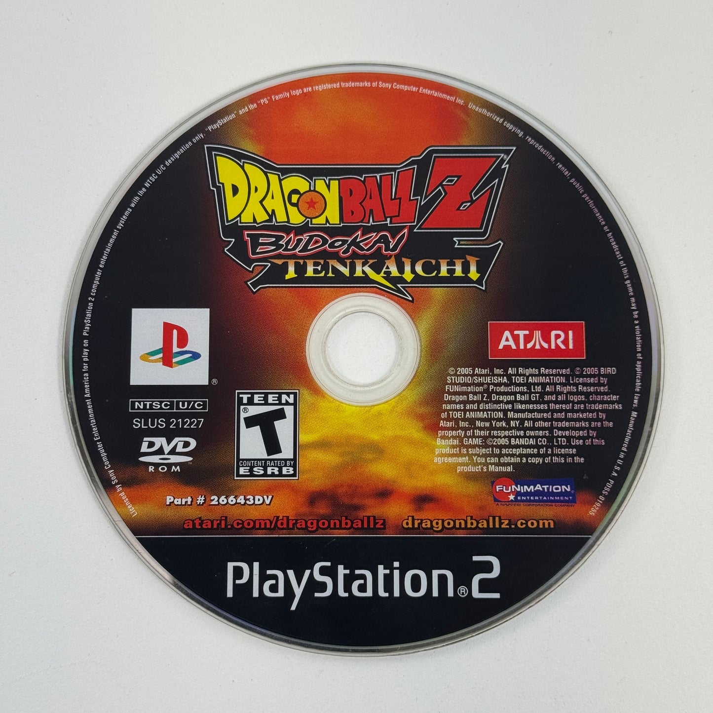 Dragon Ball Z Budokai Tenkaichi (Sony PlayStation 2 PS2, 2005) - CIB