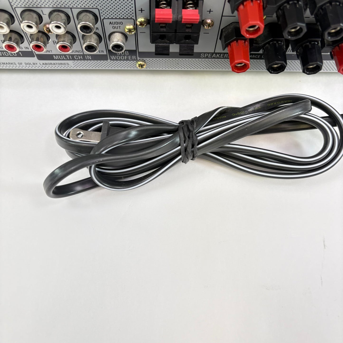 Sony STR-DE597 220W 8-16 ohm 6 Channel AV Receiver AMPG1US1BLK