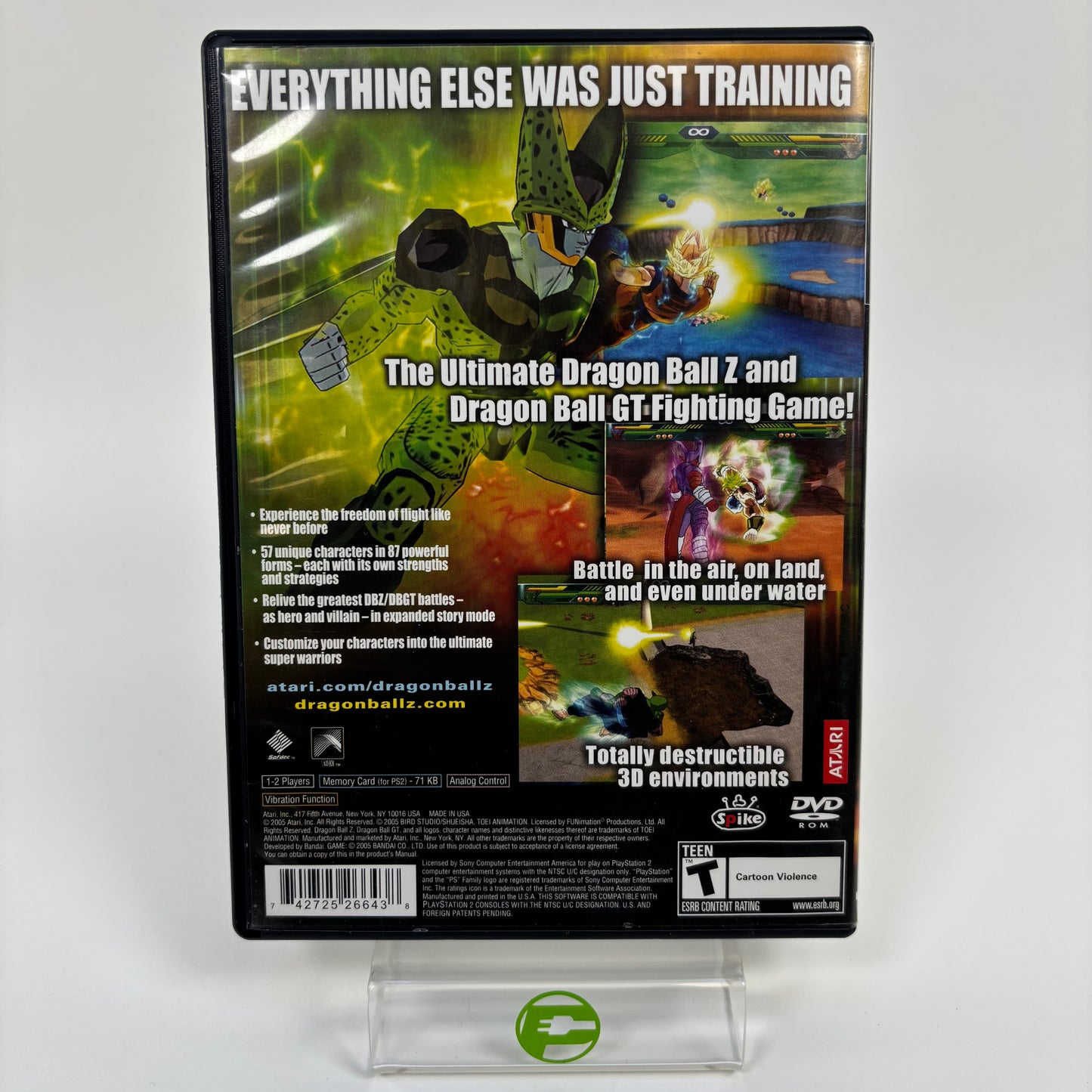 Dragon Ball Z Budokai Tenkaichi (Sony PlayStation 2 PS2, 2005) - CIB