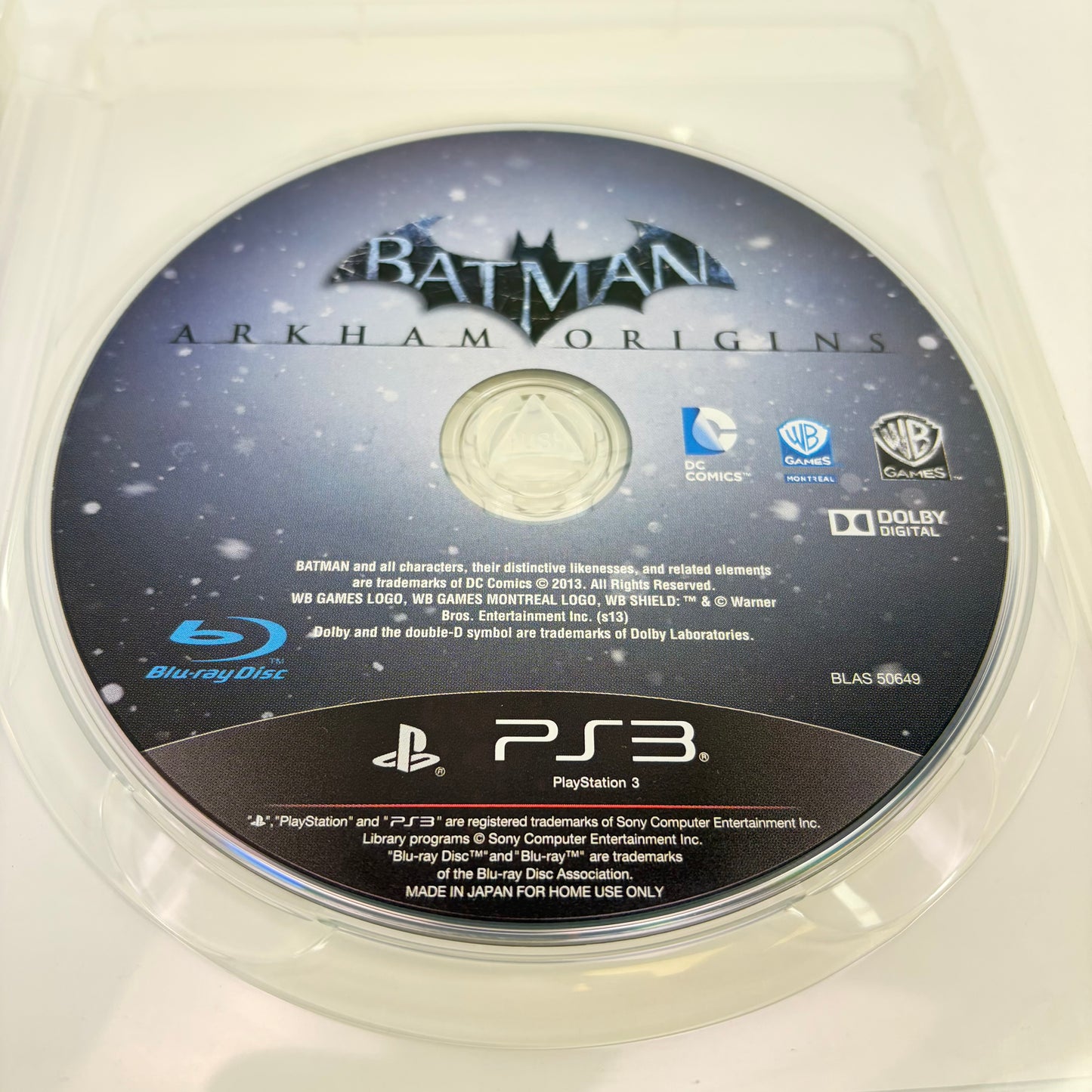 Lot of 3 Sony PlayStation 3 PS3 Batman Games