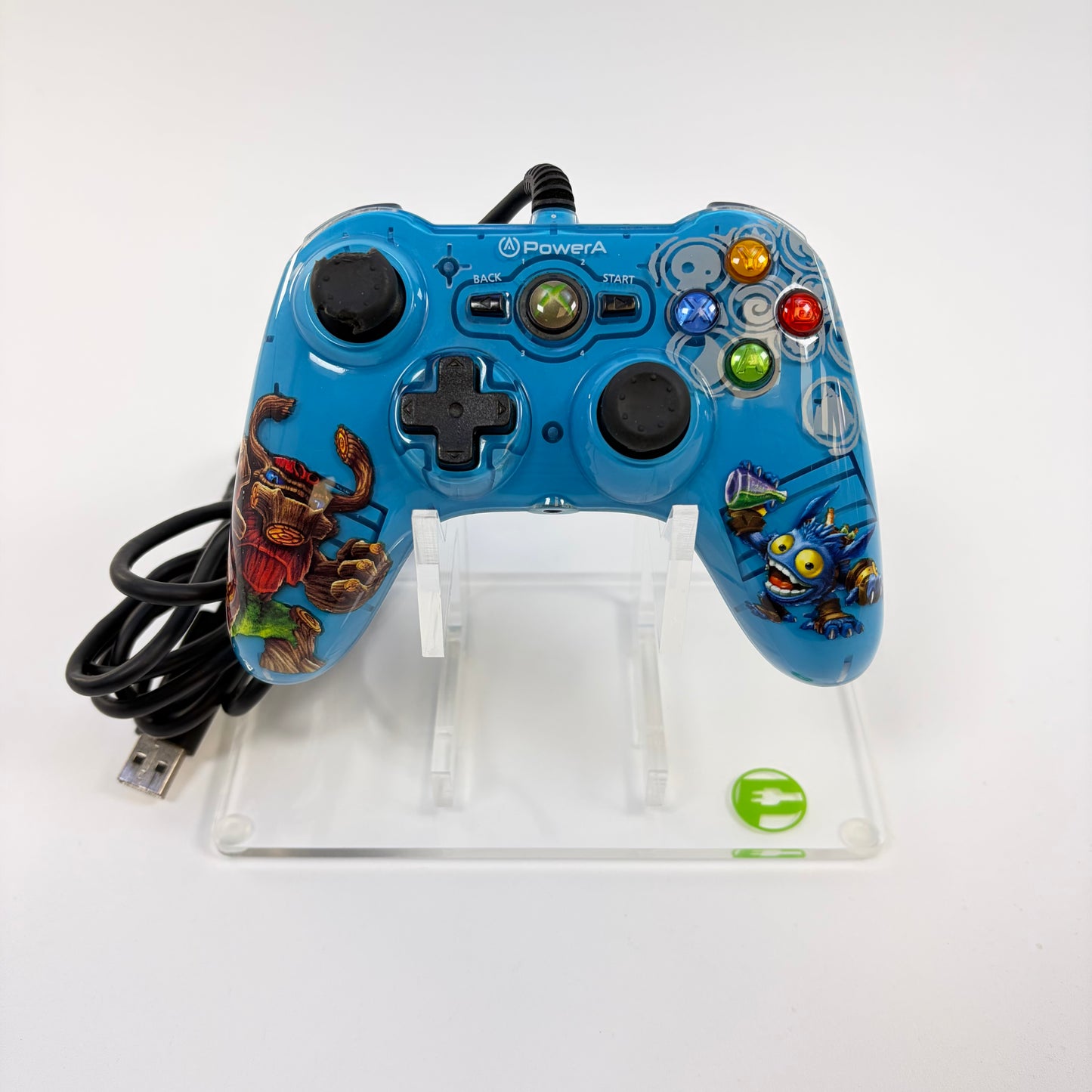 Power A Skylanders Blue Controller for Xbox 360