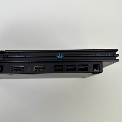Sony PlayStation 2 Slim PS2 Black Console Gaming System SCPH-70012 w/Accessories
