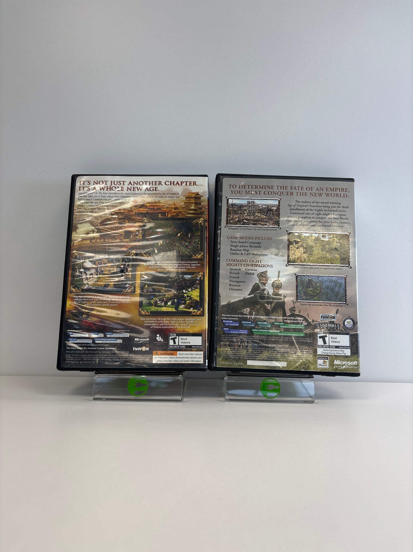 Age of Empires III + Expansion Pack (PC, 2005, 2007)