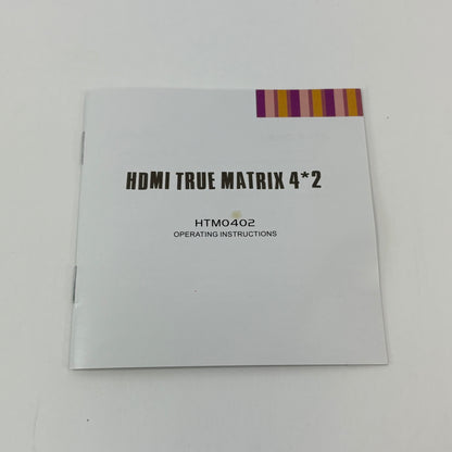 New MonoPrice HDMI Switcher / Splitter 4-Port HDX-402