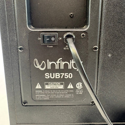 Infinity Sub750 Subwoofer Black