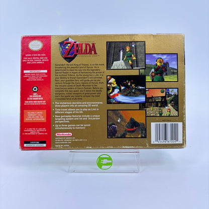 Zelda Ocarina of Time (Nintendo 64 N64, 1998)