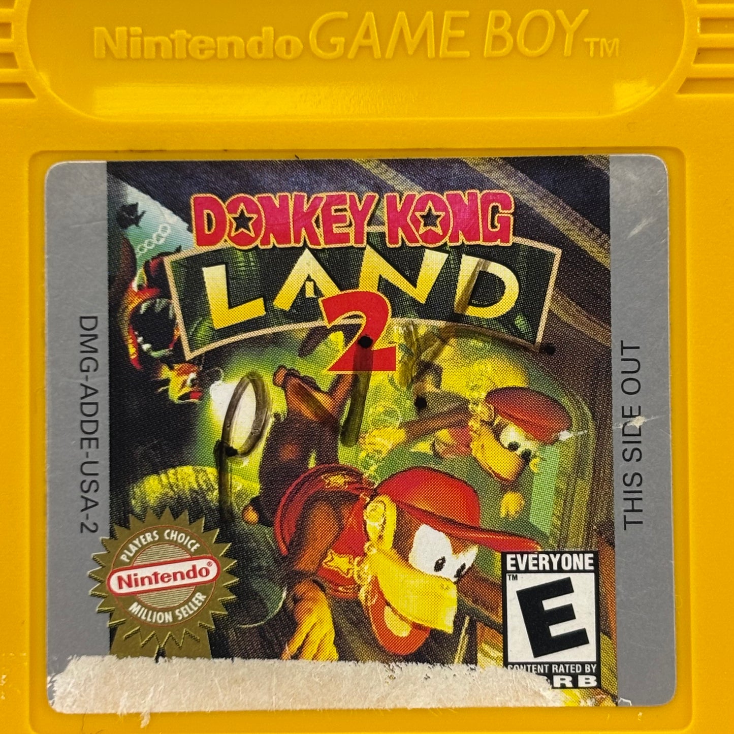 Donkey Kong Land 2 (Nintendo GameBoy, 1996) Tested works