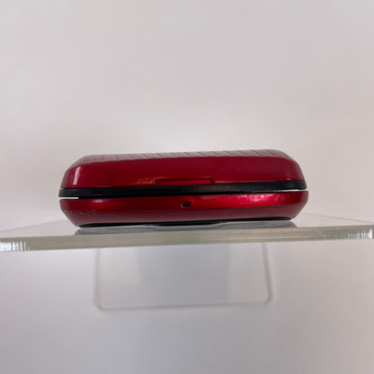 AT&T LG Xpression C395 Slider QWERTY Keyboard Cellphone Red