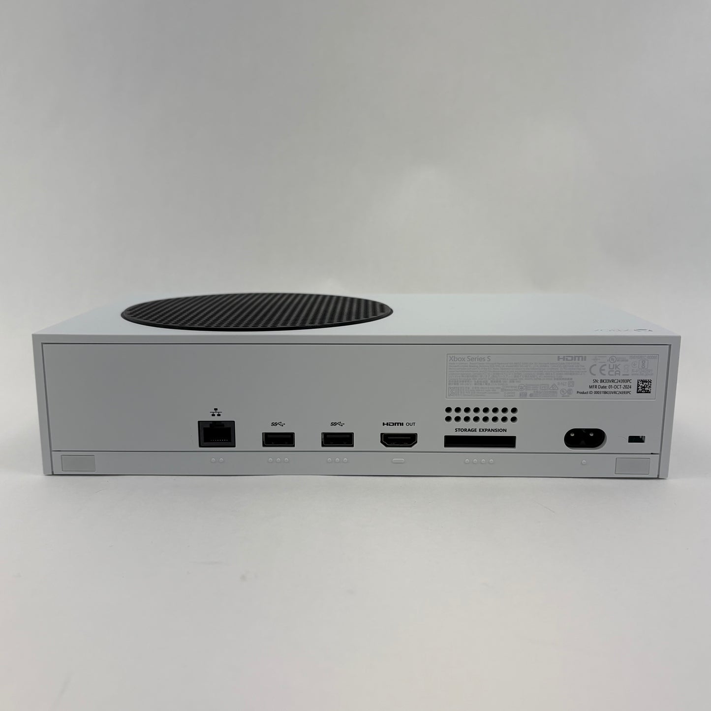 Microsoft Xbox Series S 512GB Console Gaming System White 1883