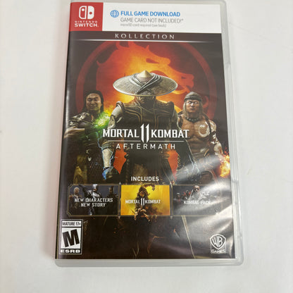 New Lot of 3 Digital Nintendo Games Assassins Creed Just Dance Mortal Kombat 11